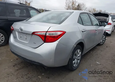 2014 Toyota Corolla Le z USA, uszkodzony, nr VIN 2T1BURHE2EC141120